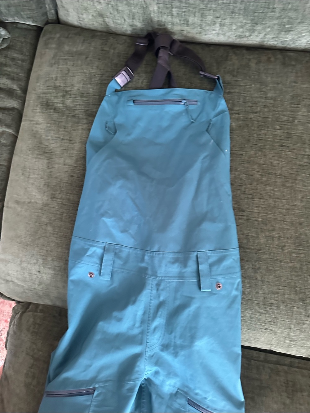 Women’s Teal Snow Bib Pants - Flylow